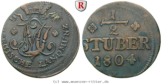 Klicken Sie auf das Bild um es auf Ihrem Rechner zu speichern juelich-kleve-berg-maximilian-joseph-von-bayern-1-2-stueber/61598.jpg