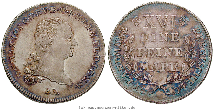 Klicken Sie auf das Bild um es auf Ihrem Rechner zu speichern juelich-kleve-berg-maximilian-joseph-von-bayern-reichstaler/16306.jpg
