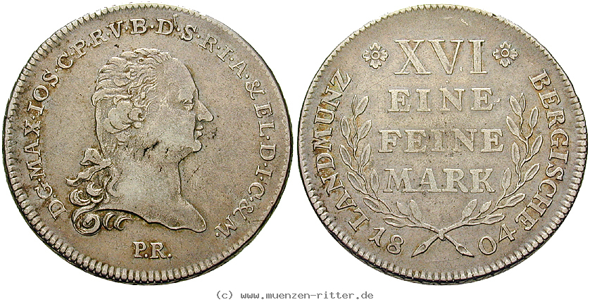 Klicken Sie auf das Bild um es auf Ihrem Rechner zu speichern juelich-kleve-berg-maximilian-joseph-von-bayern-reichstaler/eadt7933.jpg
