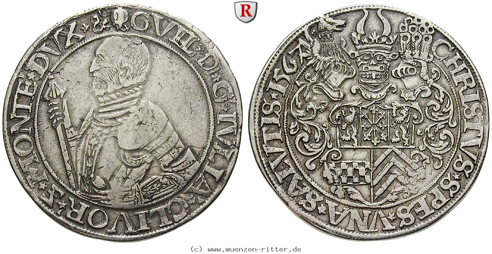 Klicken Sie auf das Bild um es auf Ihrem Rechner zu speichern juelich-kleve-berg-wilhelm-v-taler/74599.jpg
