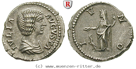 Klicken Sie auf das Bild um es auf Ihrem Rechner zu speichern julia-domna-frau-des-septimius-severus-denar/36514.jpg