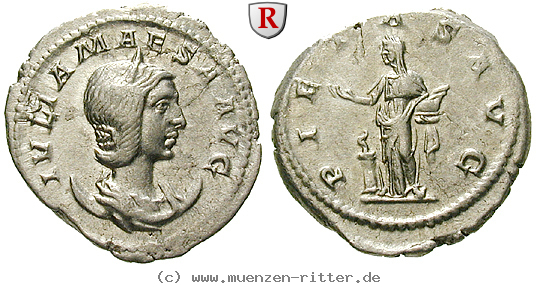Klicken Sie auf das Bild um es auf Ihrem Rechner zu speichern julia-maesa-grossmutter-des-elagabal-antoninian/52034.jpg