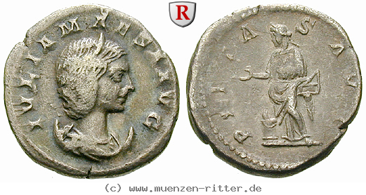 Klicken Sie auf das Bild um es auf Ihrem Rechner zu speichern julia-maesa-grossmutter-des-elagabal-antoninian/55143.jpg
