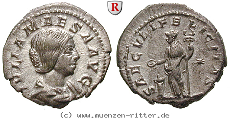 Klicken Sie auf das Bild um es auf Ihrem Rechner zu speichern julia-maesa-grossmutter-des-elagabal-denar/12580.jpg