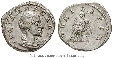 Klicken Sie auf das Bild um es auf Ihrem Rechner zu speichern julia-maesa-grossmutter-des-elagabal-denar/16774.jpg