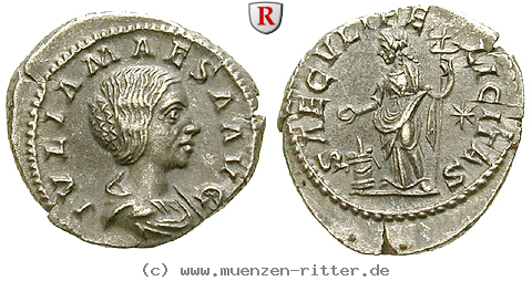 Klicken Sie auf das Bild um es auf Ihrem Rechner zu speichern julia-maesa-grossmutter-des-elagabal-denar/40481.jpg