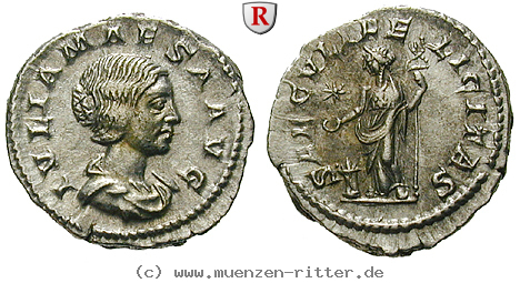 Klicken Sie auf das Bild um es auf Ihrem Rechner zu speichern julia-maesa-grossmutter-des-elagabal-denar/97743.jpg