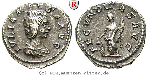 Klicken Sie auf das Bild um es auf Ihrem Rechner zu speichern julia-maesa-grossmutter-des-elagabal-denar/98685.jpg