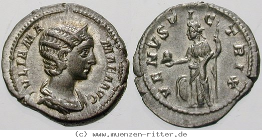Klicken Sie auf das Bild um es auf Ihrem Rechner zu speichern julia-mamaea-mutter-des-severus-alexander-denar/erom4276.jpg