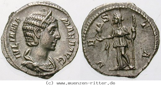 Klicken Sie auf das Bild um es auf Ihrem Rechner zu speichern julia-mamaea-mutter-des-severus-alexander-denar/erom4277.jpg