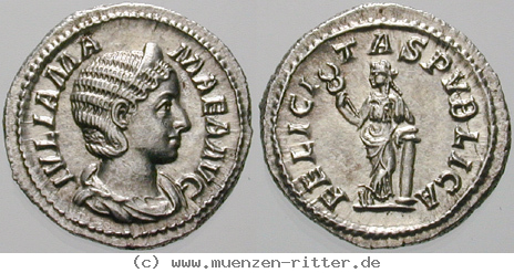 Klicken Sie auf das Bild um es auf Ihrem Rechner zu speichern julia-mamaea-mutter-des-severus-alexander-denar/erom9573.jpg