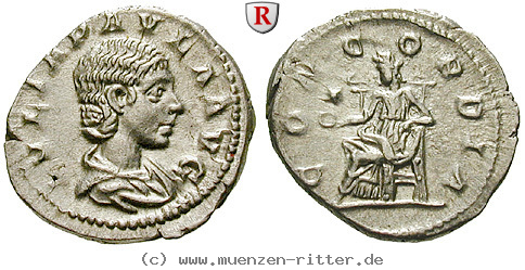 Klicken Sie auf das Bild um es auf Ihrem Rechner zu speichern julia-paula-frau-des-elagabal-denar/57499.jpg