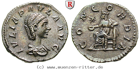 Klicken Sie auf das Bild um es auf Ihrem Rechner zu speichern julia-paula-frau-des-elagabal-denar/85782.jpg