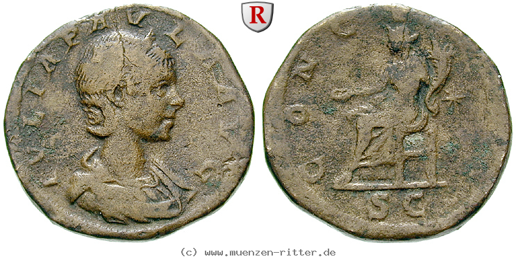 Klicken Sie auf das Bild um es auf Ihrem Rechner zu speichern julia-paula-frau-des-elagabal-sesterz/49103.jpg