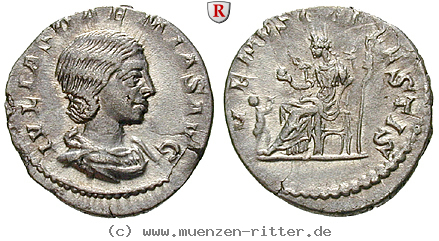Klicken Sie auf das Bild um es auf Ihrem Rechner zu speichern julia-soaemias-mutter-des-elagabal-denar/15018.jpg