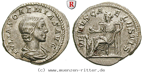 Klicken Sie auf das Bild um es auf Ihrem Rechner zu speichern julia-soaemias-mutter-des-elagabal-denar/40351.jpg