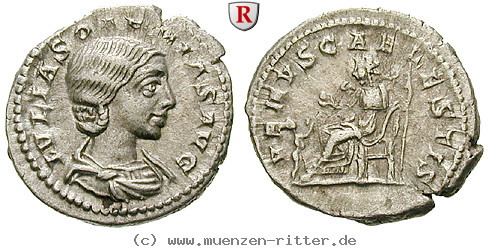 Klicken Sie auf das Bild um es auf Ihrem Rechner zu speichern julia-soaemias-mutter-des-elagabal-denar/55145.jpg