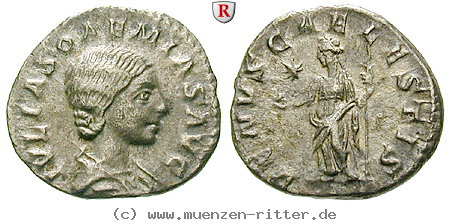 Klicken Sie auf das Bild um es auf Ihrem Rechner zu speichern julia-soaemias-mutter-des-elagabal-denar/55146.jpg