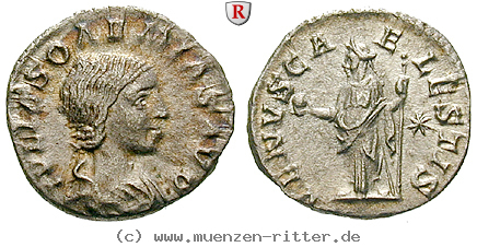 Klicken Sie auf das Bild um es auf Ihrem Rechner zu speichern julia-soaemias-mutter-des-elagabal-denar/89289.jpg