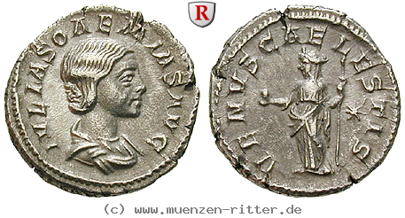 Klicken Sie auf das Bild um es auf Ihrem Rechner zu speichern julia-soaemias-mutter-des-elagabal-denar/95525.jpg