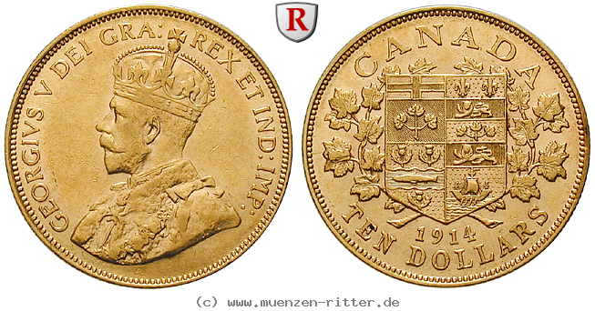 Klicken Sie auf das Bild um es auf Ihrem Rechner zu speichern kanada-george-v-10-dollars/91678.jpg