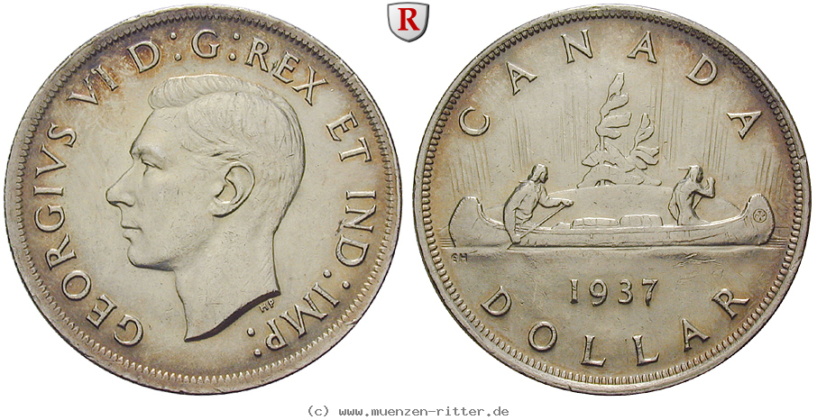 Klicken Sie auf das Bild um es auf Ihrem Rechner zu speichern kanada-george-vi-dollar/70731.jpg