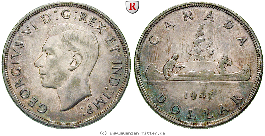 Klicken Sie auf das Bild um es auf Ihrem Rechner zu speichern kanada-george-vi-dollar/70732.jpg