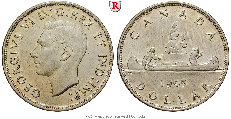 Klicken Sie auf das Bild um es auf Ihrem Rechner zu speichern kanada-george-vi-dollar/74582.jpg
