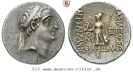 Klicken Sie auf das Bild um es auf Ihrem Rechner zu speichern kappadokien-ariobarzanes-i-drachme/72325.jpg