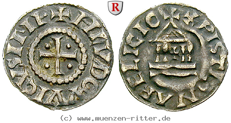 Klicken Sie auf das Bild um es auf Ihrem Rechner zu speichern karolinger-ludwig-der-fromme-denar/54445.jpg