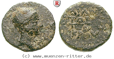 Klicken Sie auf das Bild um es auf Ihrem Rechner zu speichern kilikien-ajax-hoher-priester-von-olba-und-toparchos-von-lalassis-und-kennatis-bronze/56833.jpg
