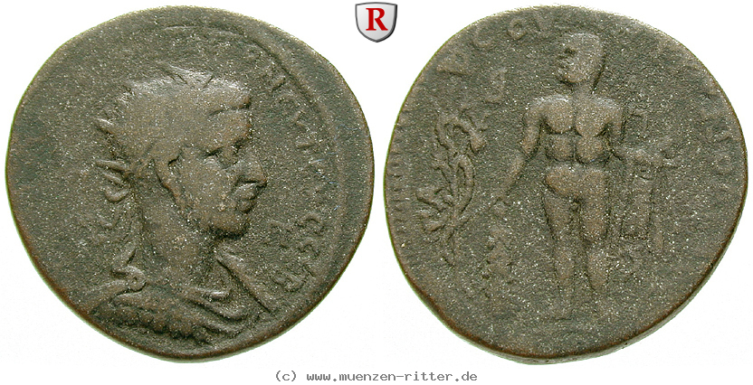 Klicken Sie auf das Bild um es auf Ihrem Rechner zu speichern kilikien-philippus-ii--caesar-bronze/56670.jpg