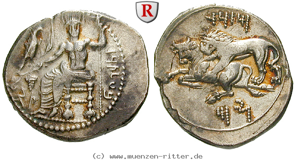 Klicken Sie auf das Bild um es auf Ihrem Rechner zu speichern kilikische-satrapen-mazaios-stater/56069a.jpg
