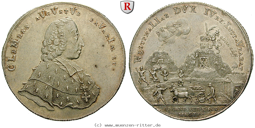 koeln-bistum-clemens-august-von-bayern-1-2-ausbeutetaler/92272.jpg