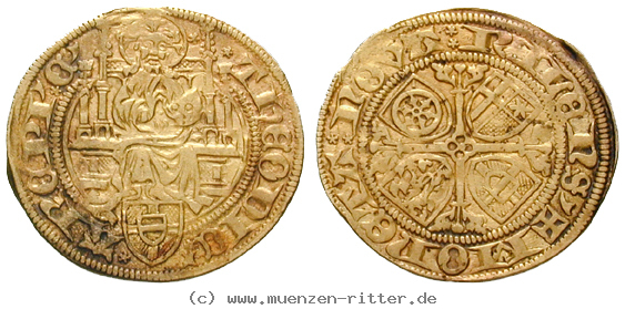 Klicken Sie auf das Bild um es auf Ihrem Rechner zu speichern koeln-bistum-dietrich-ii-von-moers-goldgulden/12368.jpg