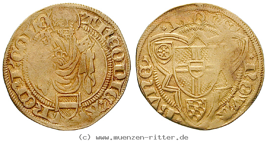 Klicken Sie auf das Bild um es auf Ihrem Rechner zu speichern koeln-bistum-dietrich-ii-von-moers-goldgulden/19265.jpg