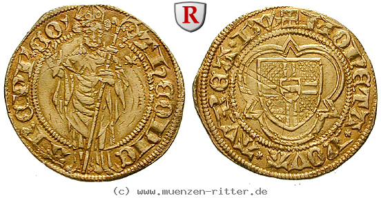 Klicken Sie auf das Bild um es auf Ihrem Rechner zu speichern koeln-bistum-dietrich-ii-von-moers-goldgulden/61529.jpg