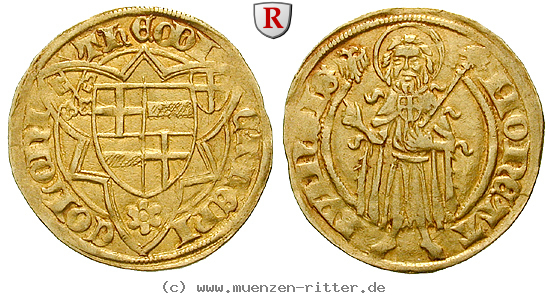 Klicken Sie auf das Bild um es auf Ihrem Rechner zu speichern koeln-bistum-dietrich-ii-von-moers-goldgulden/83228.jpg