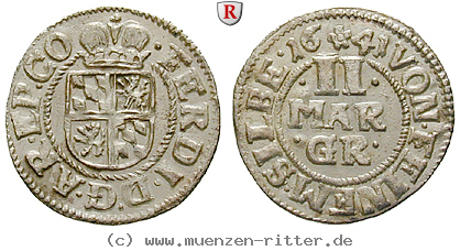 Klicken Sie auf das Bild um es auf Ihrem Rechner zu speichern koeln-bistum-ferdinand-von-bayern-2-mariengroschen/31496.jpg