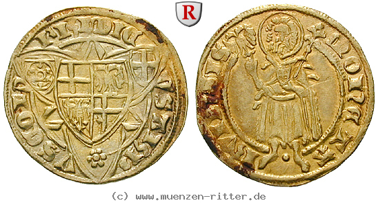 Klicken Sie auf das Bild um es auf Ihrem Rechner zu speichern koeln-bistum-friedrich-iii-von-saarwerden-goldgulden/37612.jpg