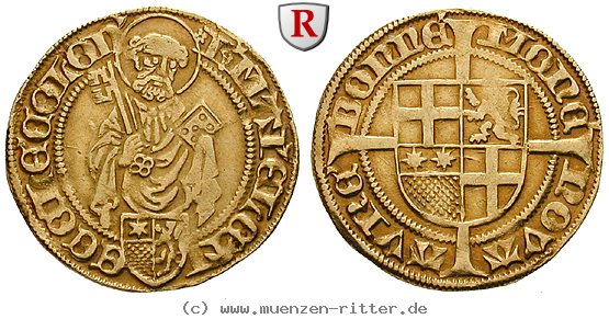 Klicken Sie auf das Bild um es auf Ihrem Rechner zu speichern koeln-bistum-hermann-iv-von-hessen-goldgulden/61530.jpg