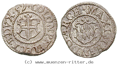 Klicken Sie auf das Bild um es auf Ihrem Rechner zu speichern koeln-bistum-maximilian-heinrich-von-bayern-8-heller/13751.jpg