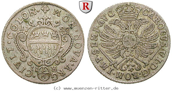 Klicken Sie auf das Bild um es auf Ihrem Rechner zu speichern koeln-reichsstadt-1-6-taler/56081.jpg
