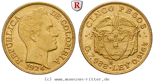 Klicken Sie auf das Bild um es auf Ihrem Rechner zu speichern kolumbien-republik-5-pesos/92694.jpg