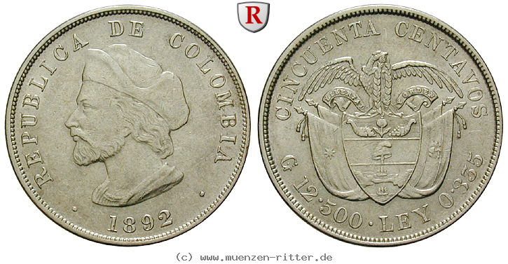 Klicken Sie auf das Bild um es auf Ihrem Rechner zu speichern kolumbien-republik-50-centavos/56894.jpg