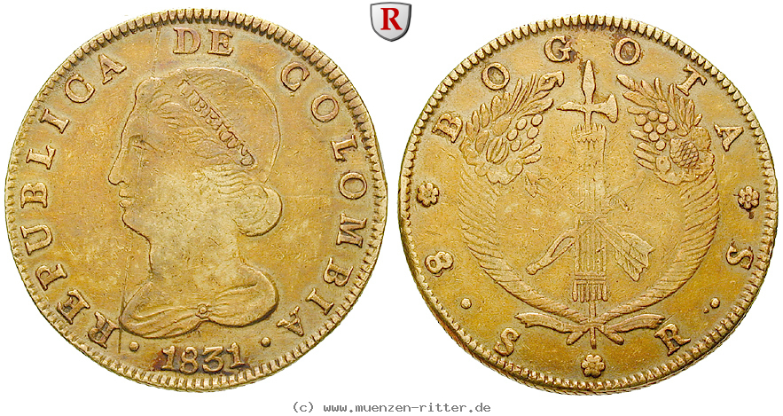 Klicken Sie auf das Bild um es auf Ihrem Rechner zu speichern kolumbien-republik-kolumbien-8-escudos/42544.jpg