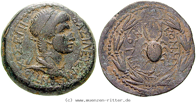 Klicken Sie auf das Bild um es auf Ihrem Rechner zu speichern kommagene-antiochos-iv-bronze/egri6638.jpg