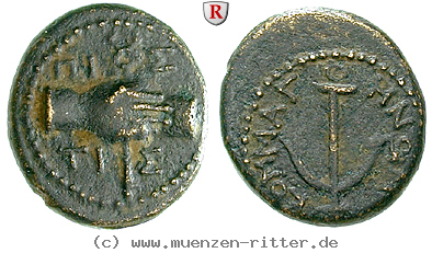 Klicken Sie auf das Bild um es auf Ihrem Rechner zu speichern kommagene-epiphanes-und-kallinikos-bronze/66465.jpg