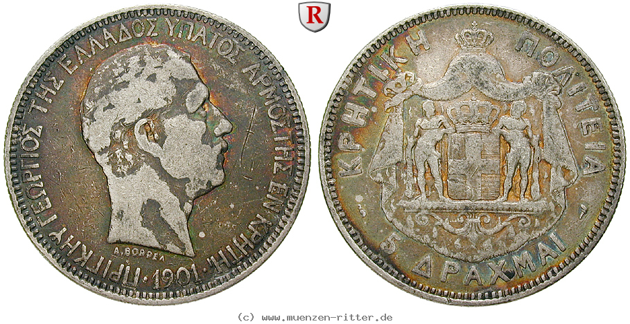 Klicken Sie auf das Bild um es auf Ihrem Rechner zu speichern kreta-georg-5-drachmai/76940.jpg