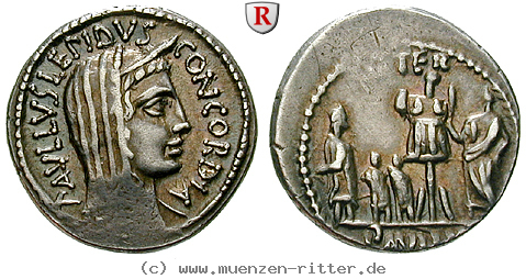 Klicken Sie auf das Bild um es auf Ihrem Rechner zu speichern l-aemilius-lepidus-paullus-denar/63927.jpg